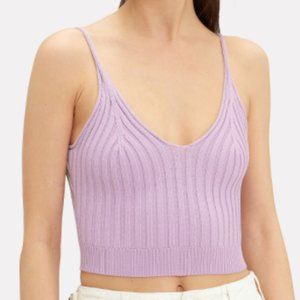 Alexander Wang Shrunken Bra Knit Top